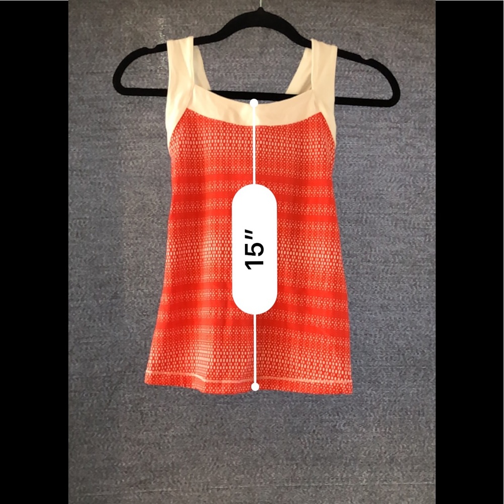 ADORABLE Lucy fitted tank top /built in bra! NWT